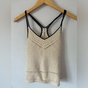 Mango Knit Sleeveless Top